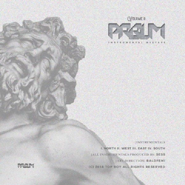 Sess The PRBLM Free Instrumental Mixtape (Vol. 2) Artwork