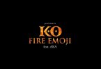 K.O Fire Emoji Artwork