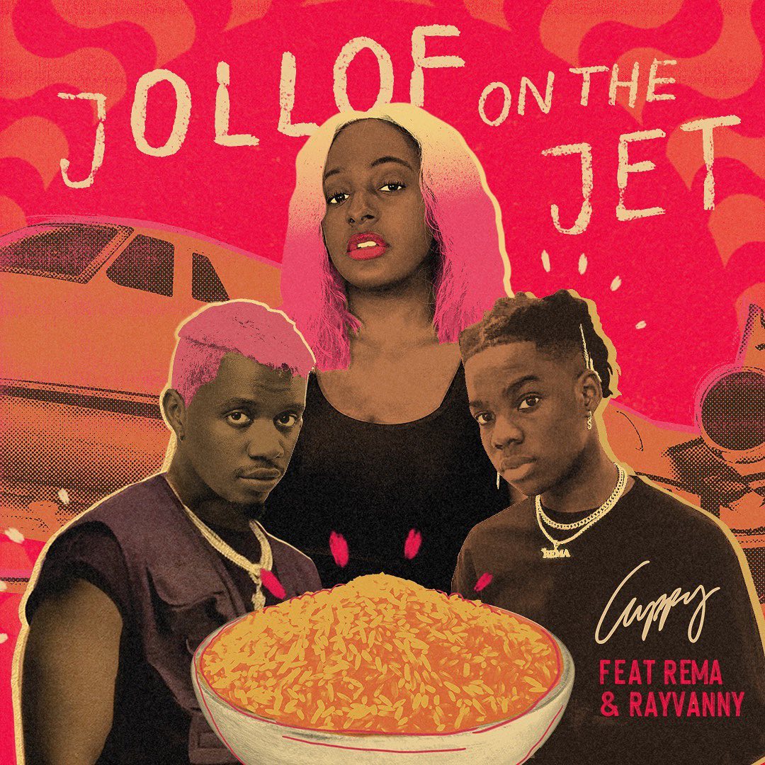 Cuppy – Jollof On The Jet ft. Rema, Rayvanny