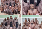 Nigerian man celebrates Sallah with his three wives and 19 children