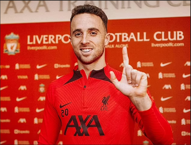 Diogo Jota signs a new five-year contract with Liverpool that will keep him at Anfield until the summer of 2027