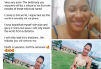 "Death is peaceful" - Panic as Nigerian lady leaves suicide notes and video on Facebook